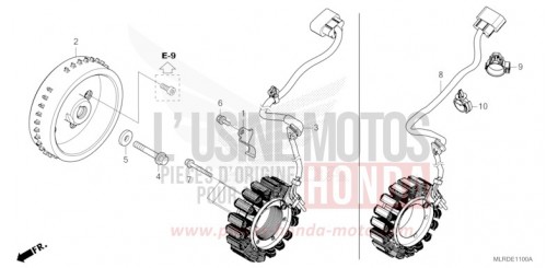 GENERATRICE CB500XAT de 2026